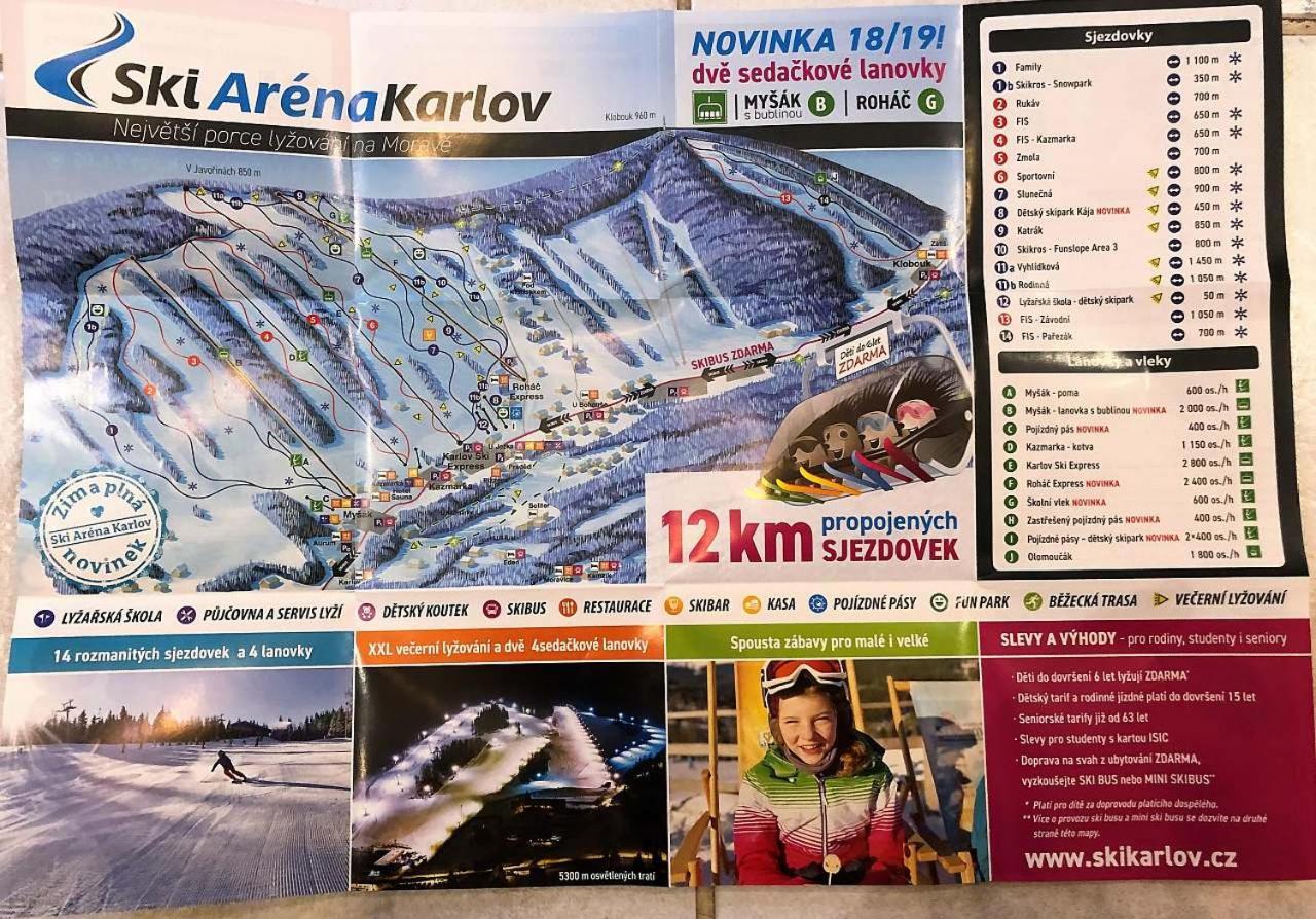 Vila V Jesenikach Bridlicna Kültér fotó